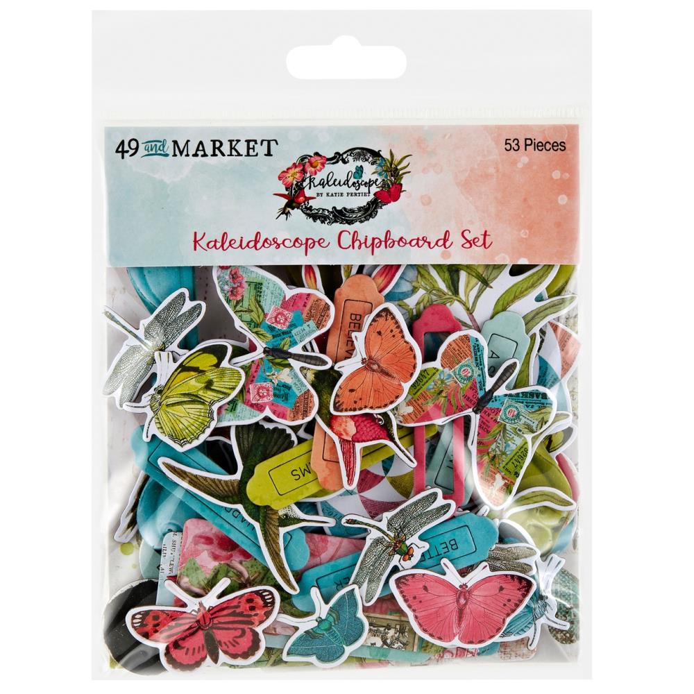 49 And Market Chipboard Set - Kaleidoscope