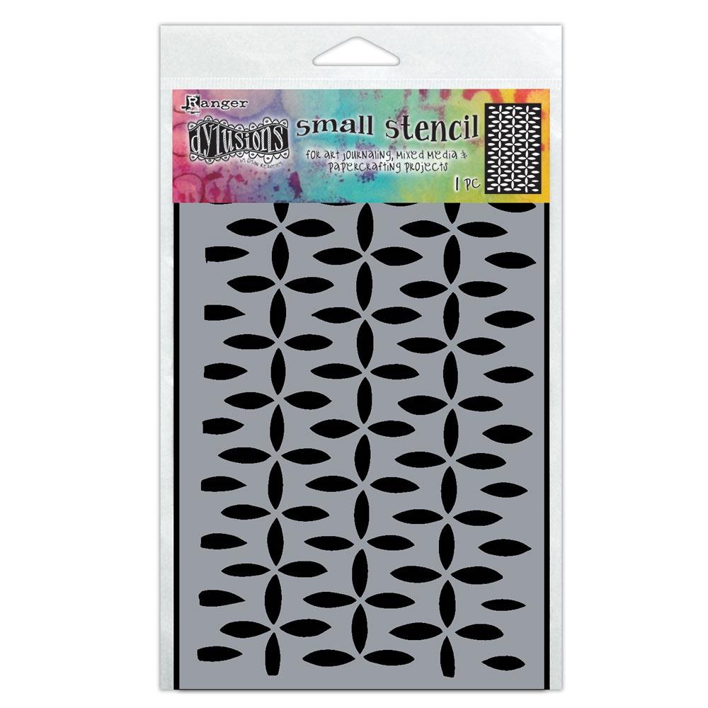 Dyan Reaveley's Dylusions - Stencils 5X8 - Retro Grid