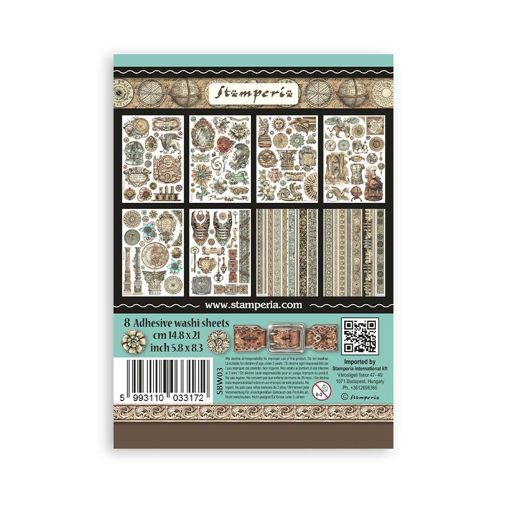 Stamperia Washi Pad A5 - Sir Vagabond In Fantasy World