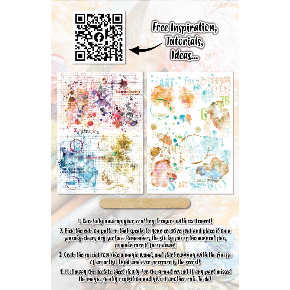 AALL And Create A5 Rub-Ons - Explosive Bombosive