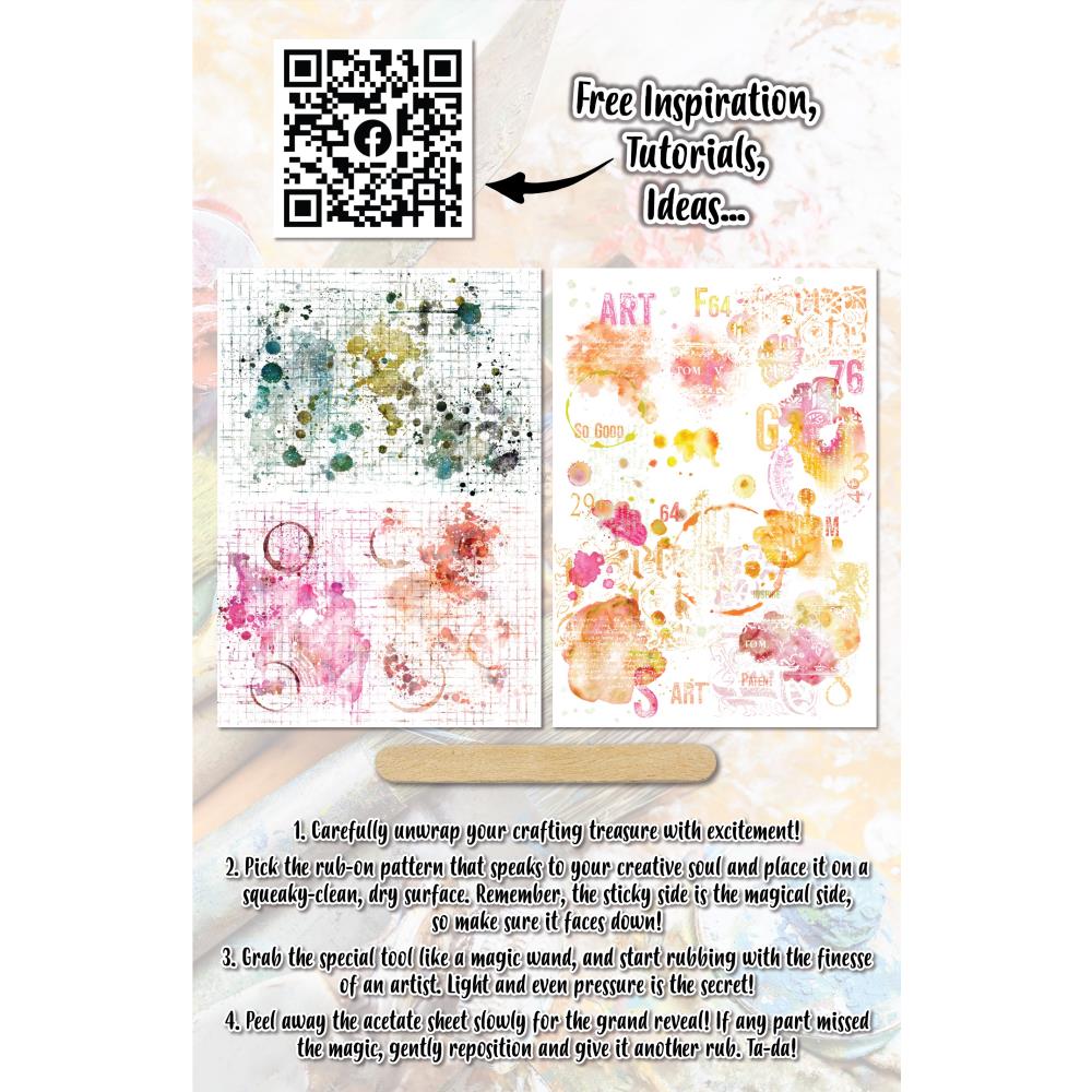 AALL And Create A5 Rub-Ons - Acid Blends