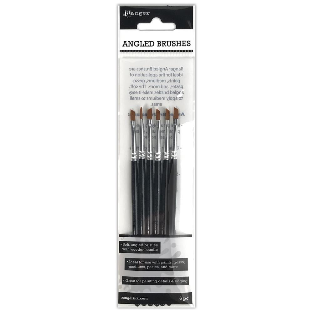 Ranger Angled Brushes 6pcs