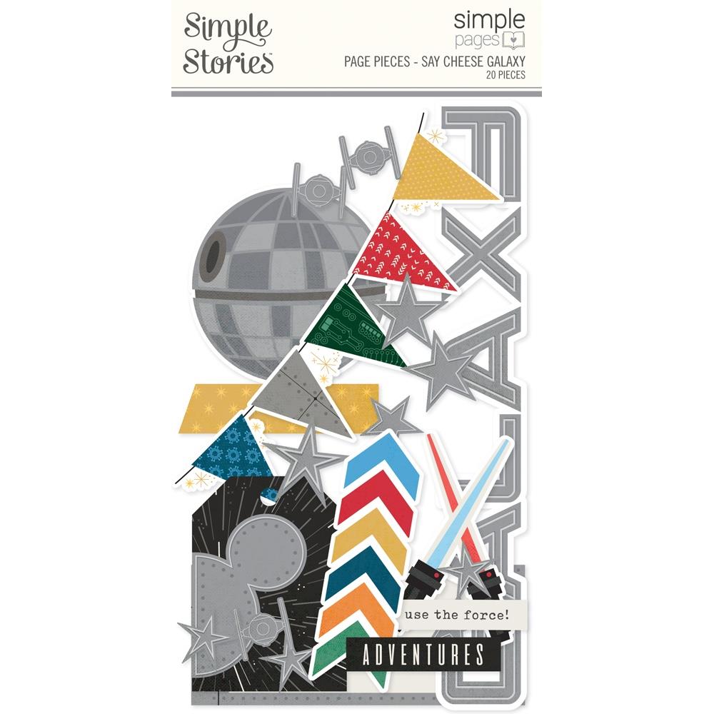 Simple Stories - Simple Pages Page Pieces Say Cheese Galaxy