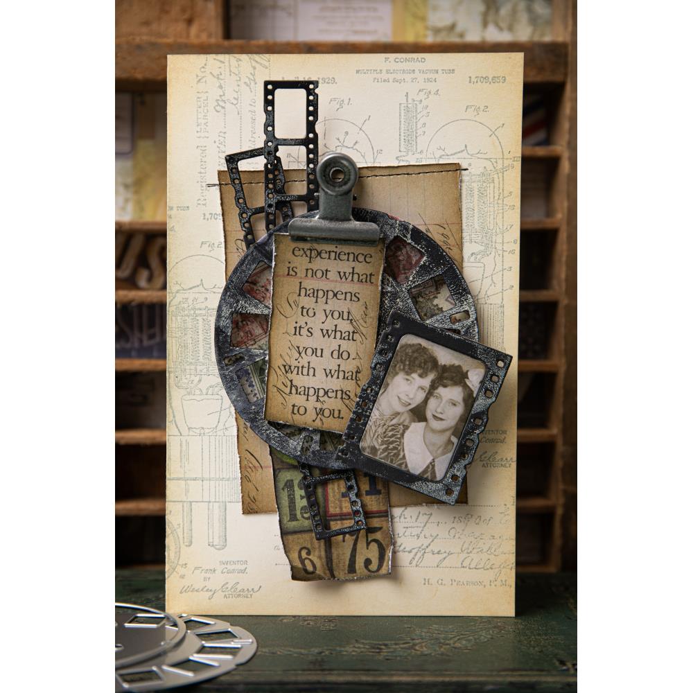 Sizzix Thinlits Dies By Tim Holtz - Vault Picture Show