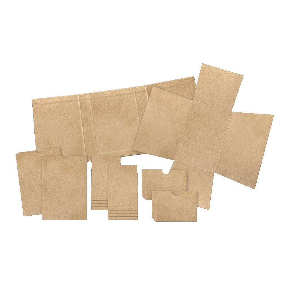 Graphic 45 Staples Interactive Folio Album - Kraft