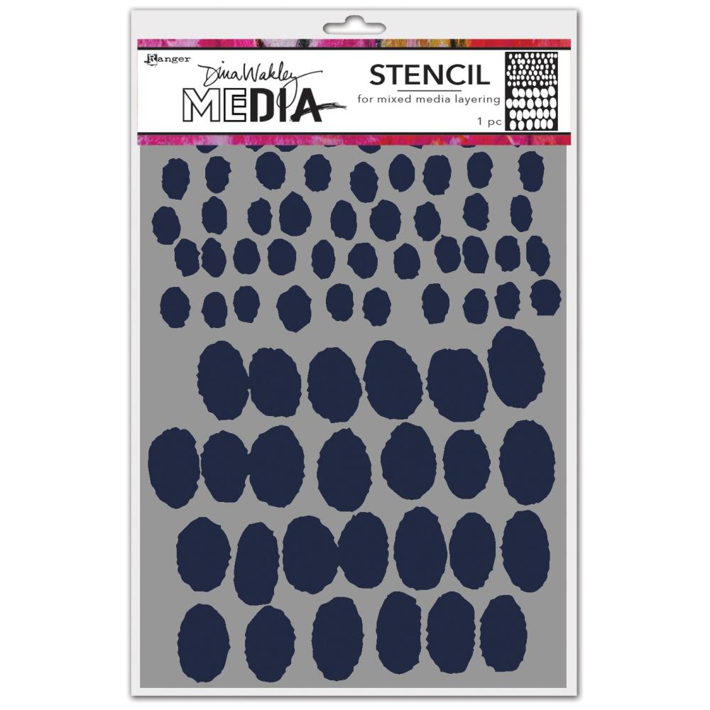 Dina Wakley Media Stencils - Varied