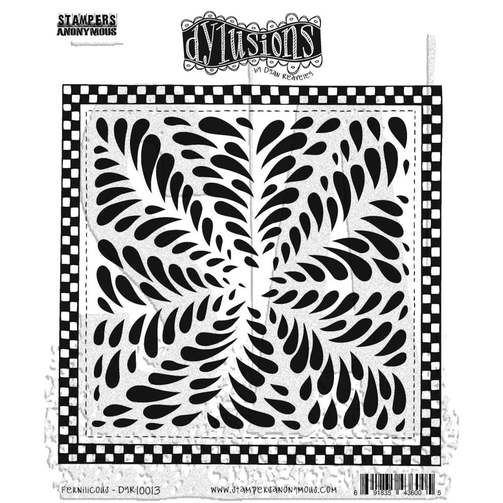 Dyan Reaveleys Dylusions Cling Stamp Collections - Fernilicious