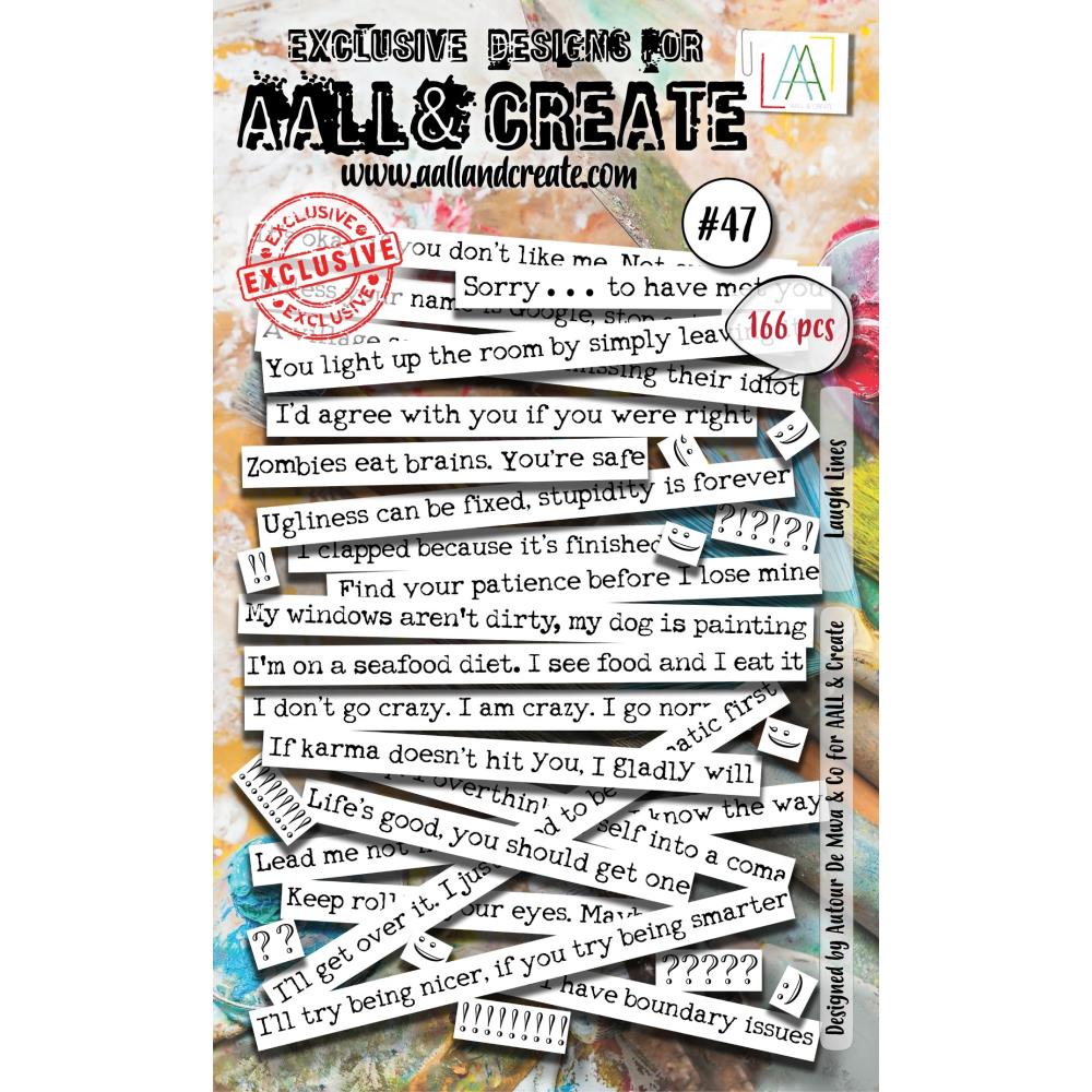 AALL And Create Ephemera - Laugh Lines
