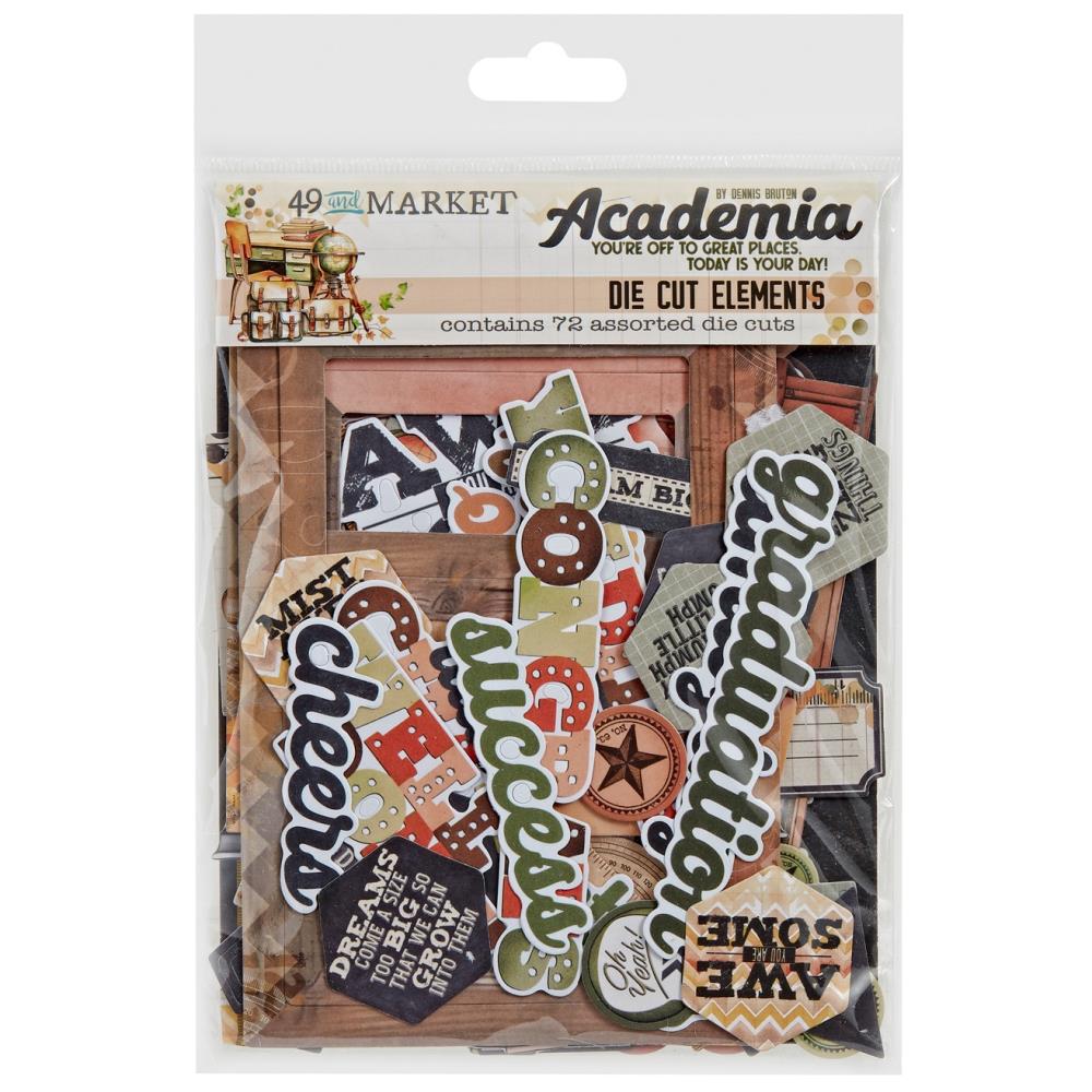 49 And Market Die-Cuts - Academia Elements