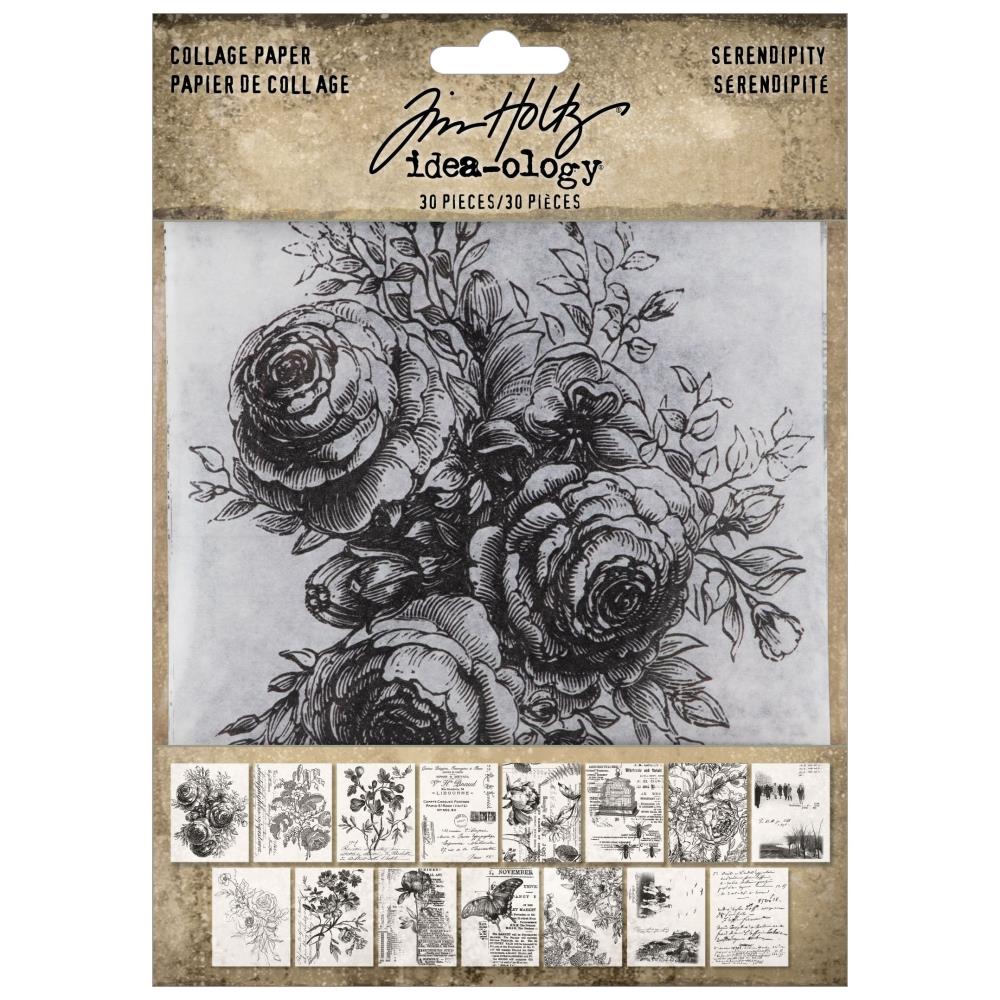 Tim Holtz Idea-ology Collage Paper Serendipity