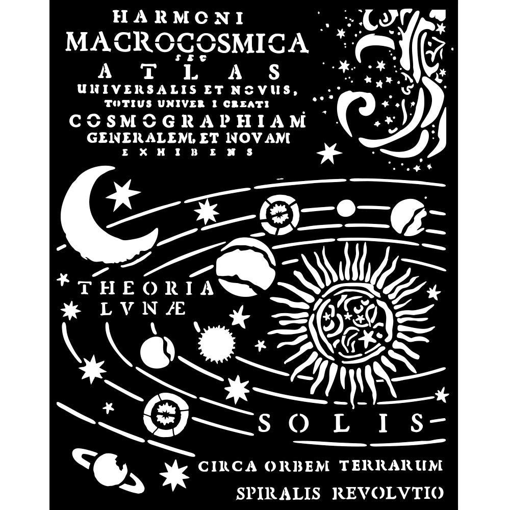 Stamperia Stencil 20cm x 25cm - Fortune Constellation