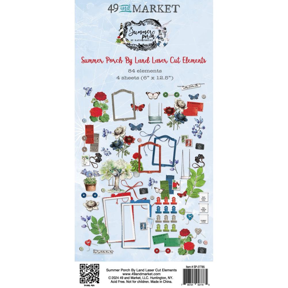 49 And Market Laser Cut Outs - By Land Summer Porch