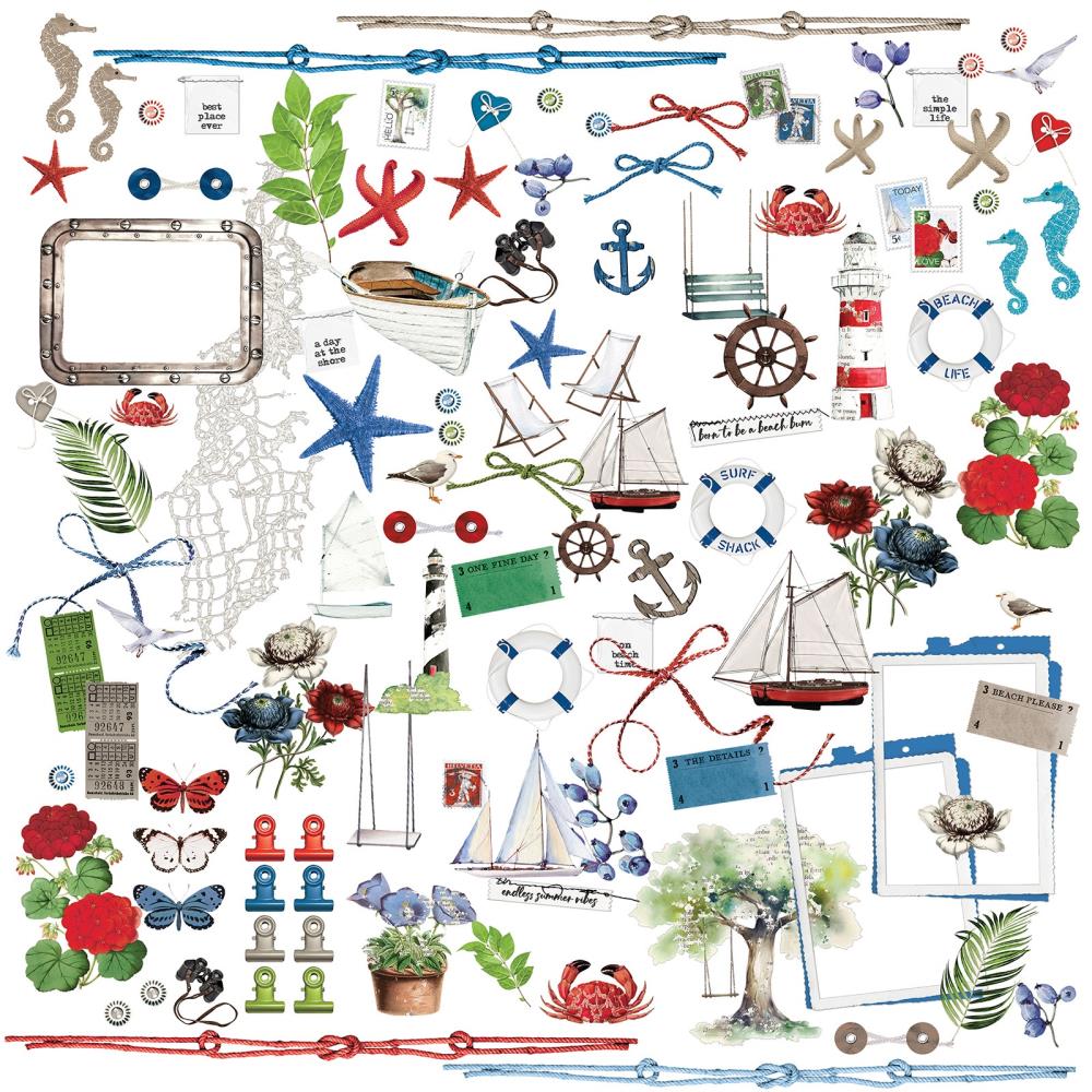 49 And Market - Mini Laser Cut Outs - By Sea Summer Porch