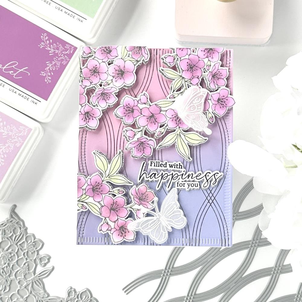 Pinkfresh Studio Press Plate - Beautiful Branch