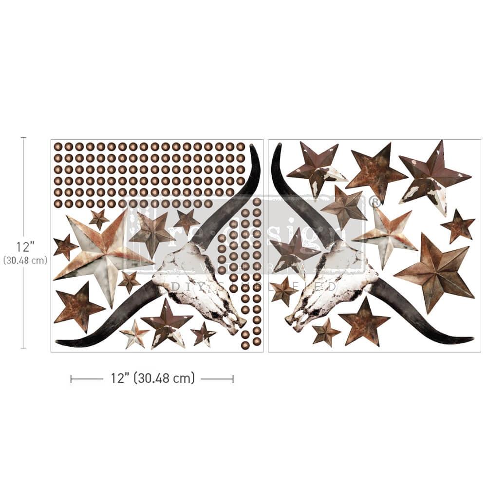 Prima Re-Design Maxi Transfers - Wild West Whispers