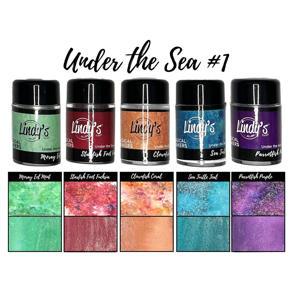 Lindys Stamp Gang Magical Shaker Painters Set - Under The Sea 1