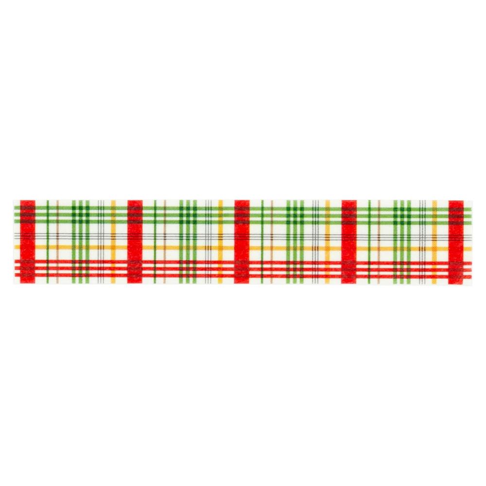 Echo Park Winnie The Pooh Christmas Washi Tape - Pooh Bear Plaid