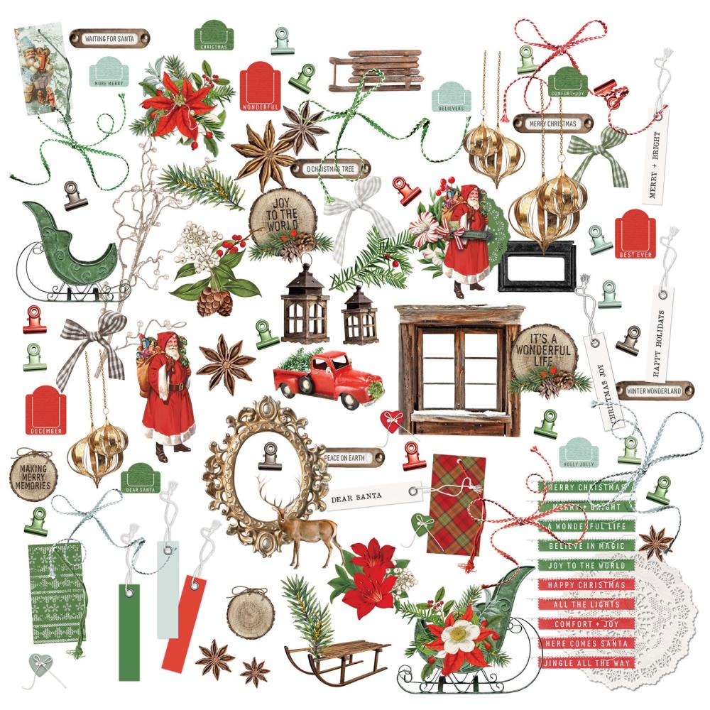 49 And Market Laser Cut Outs - Elements Evergreen Season