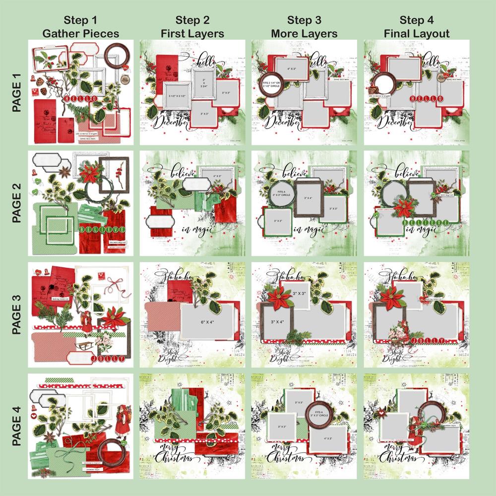 49 And Market Ultimate Page Kit - Evergreen Season