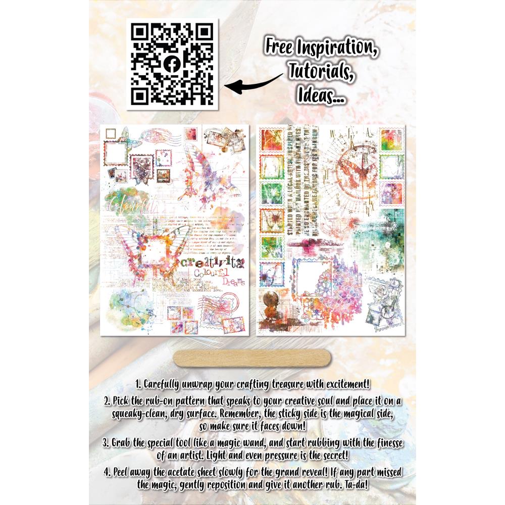 AALL And Create A5 Rub-Ons - Cultural Gems