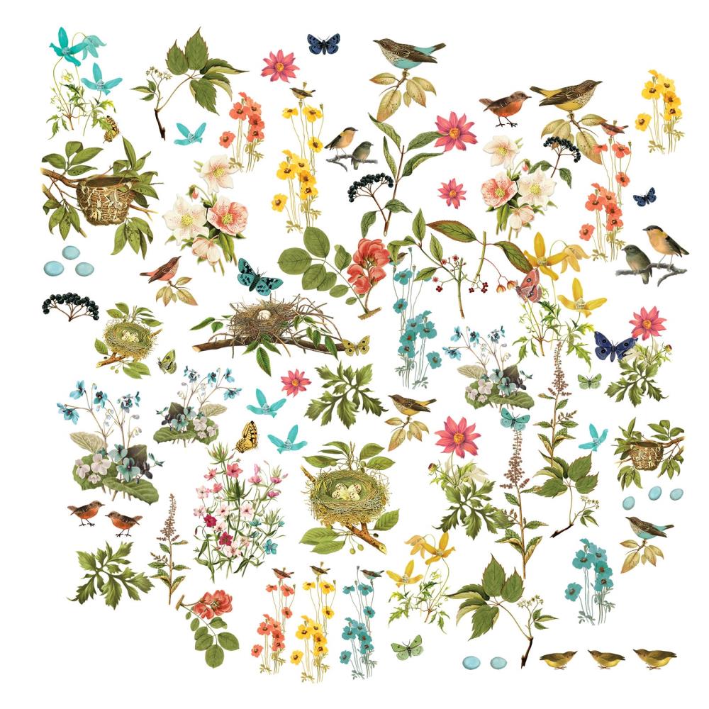 49 And Market Laser Cut Outs - Wildflower Birdsong