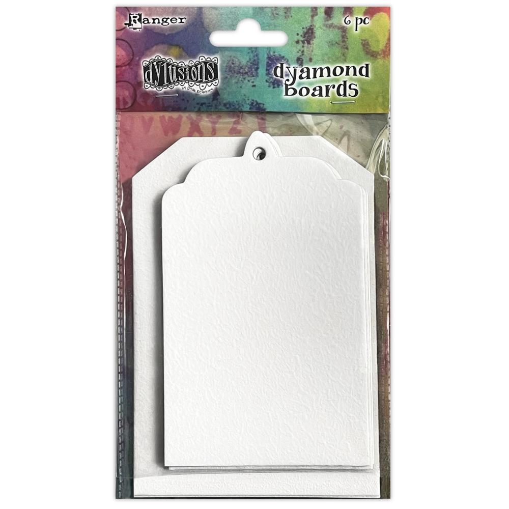 Dyan Reaveley Dylusions Dyamond Boards - Assorted Tags Large