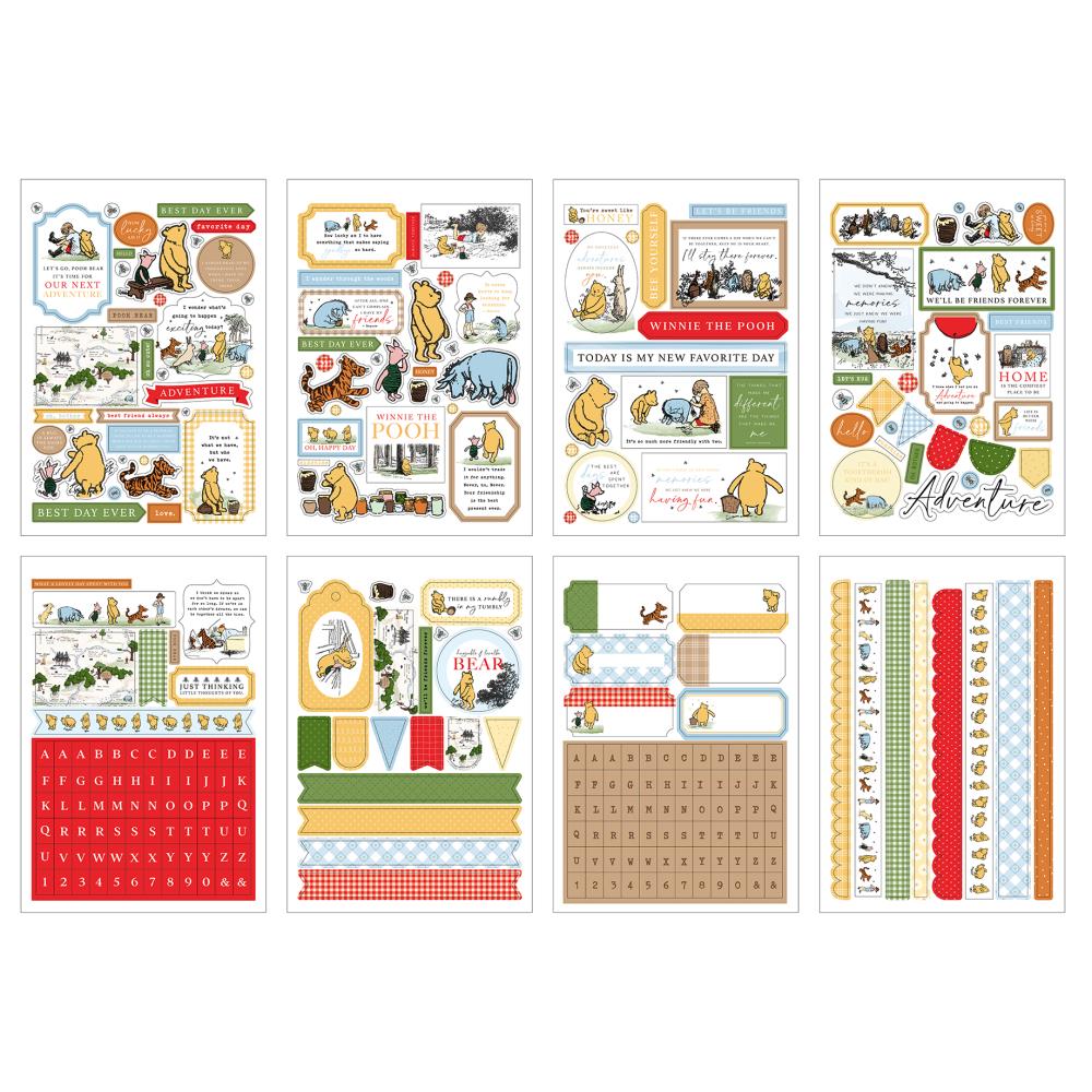 Echo Park Sticker Book - The House at Pooh Corner