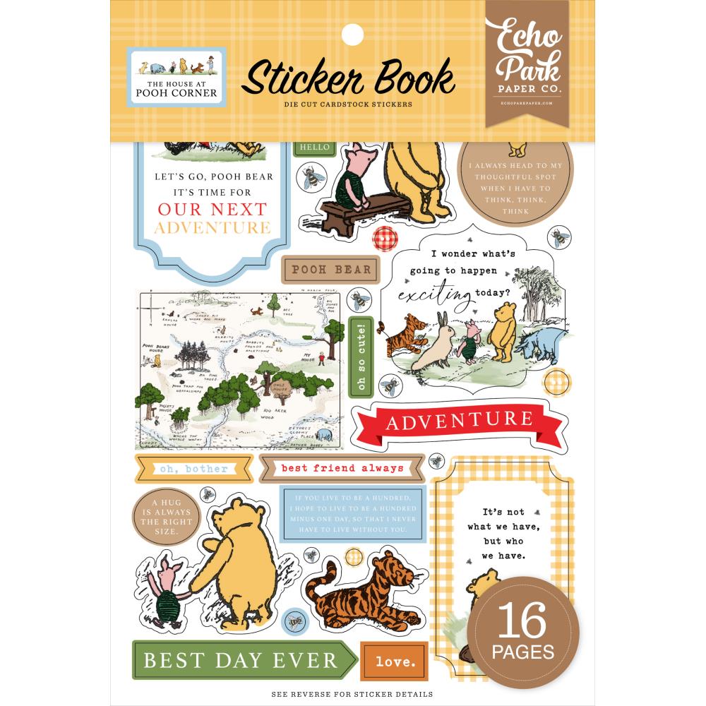 Echo Park Sticker Book - The House at Pooh Corner