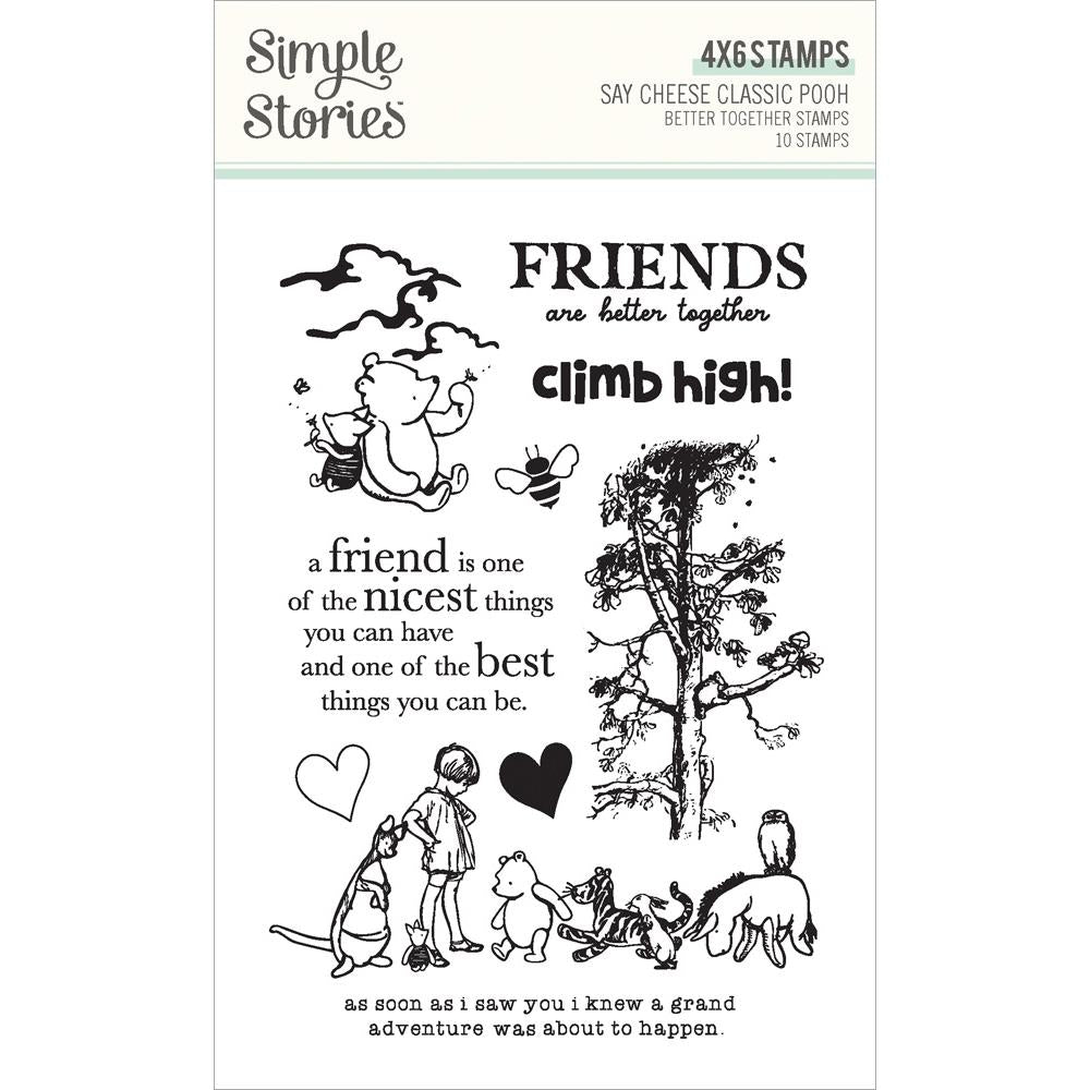 Simple Stories 4x6 Stamp - Say Cheese Classic Pooh - Better Together