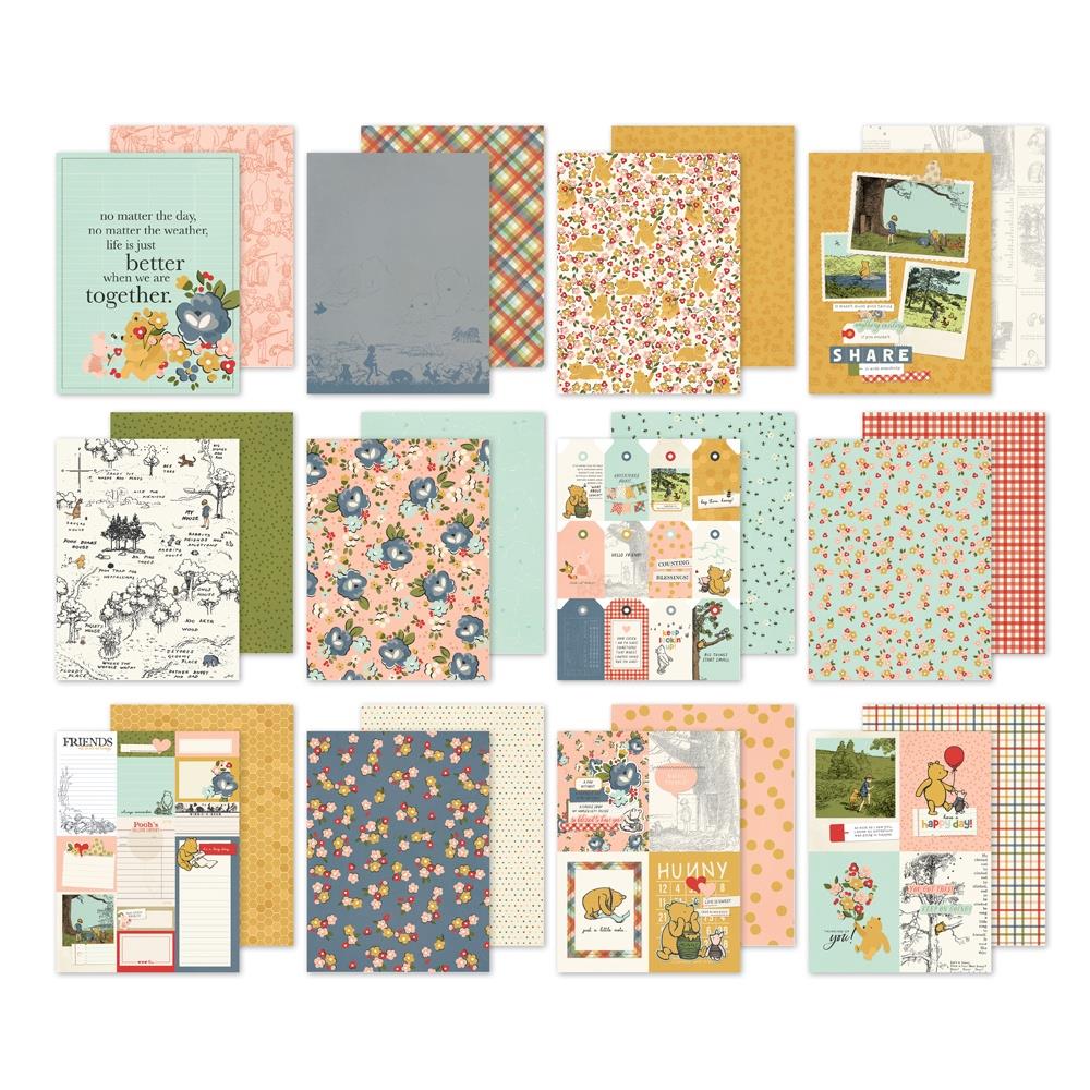 Simple Stories Paper Pad 6x8 - Say Cheese Classic Pooh