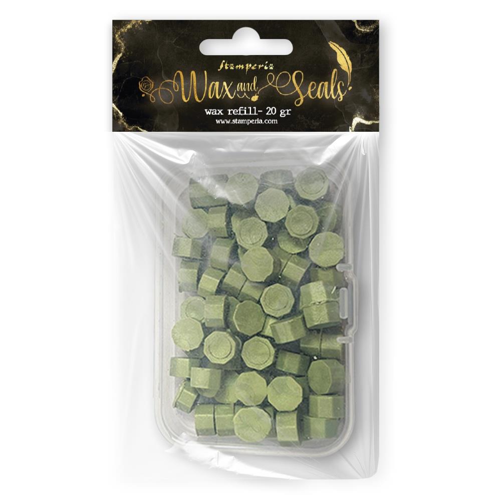 Stamperia Wax Seal Refill 20g - Sage Green