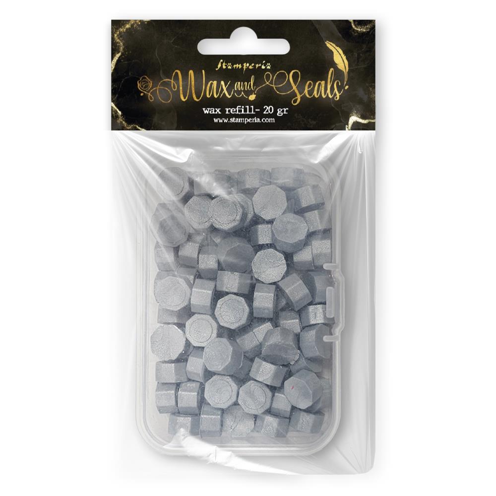 Stamperia Wax Seal Refill 20g - Light Silver