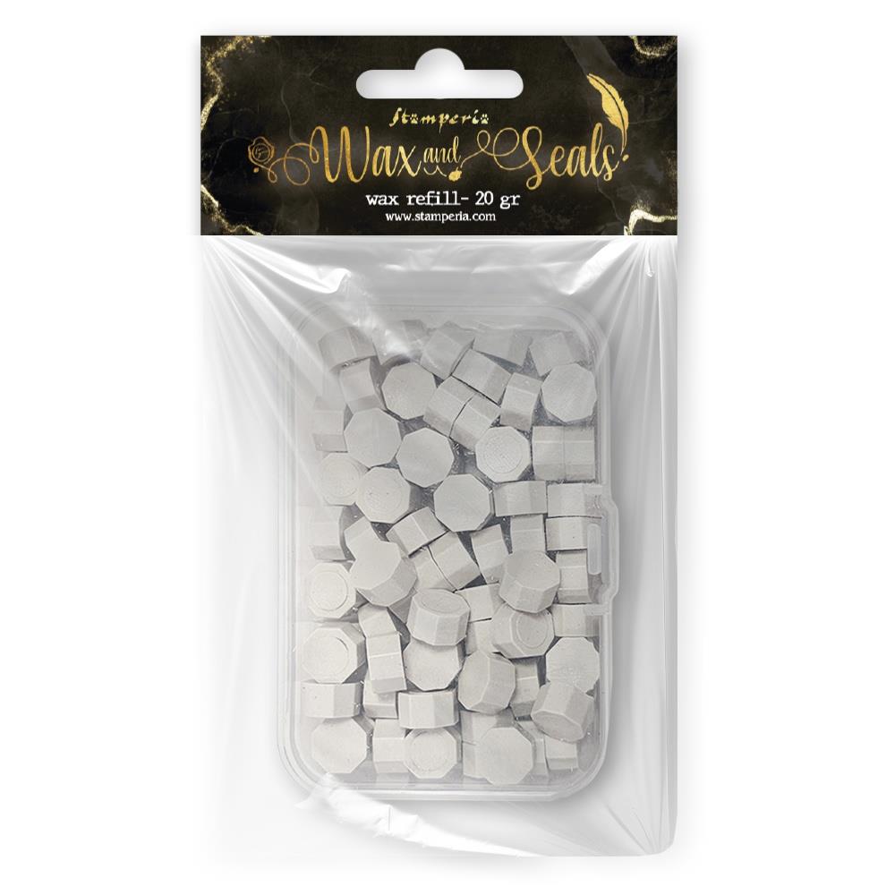 Stamperia Wax Seal Refill 20g - Matte White