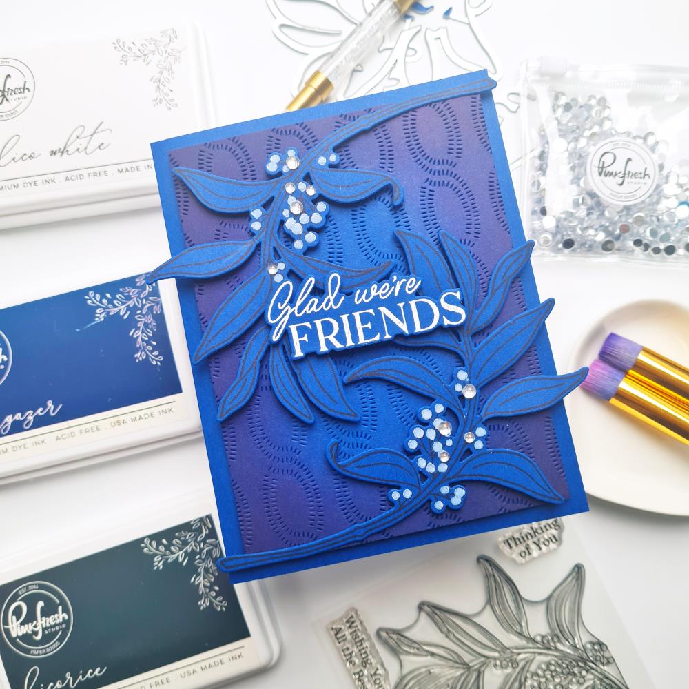 Pinkfresh Studio Die Set - Grateful Greenery