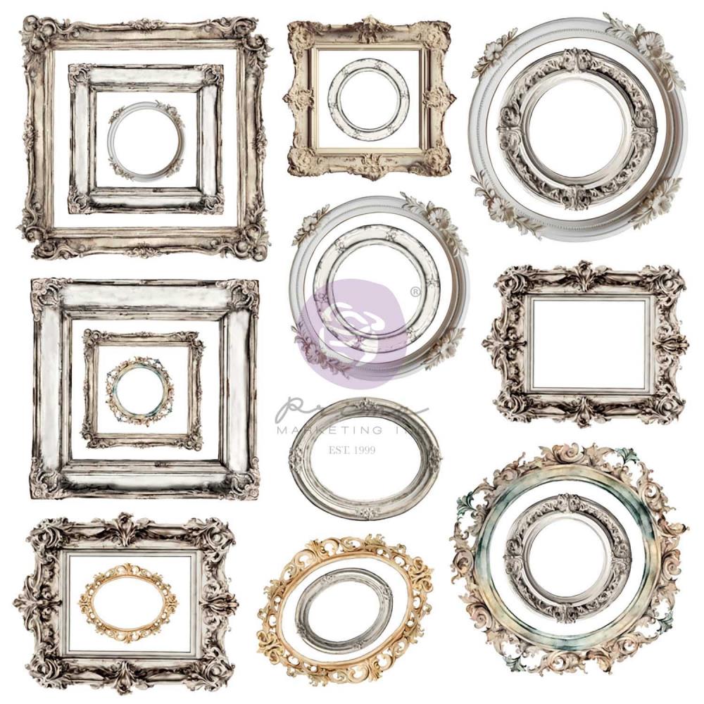 Prima Marketing Ephemera Return To Wonderland - Vintage Wonderland Frames