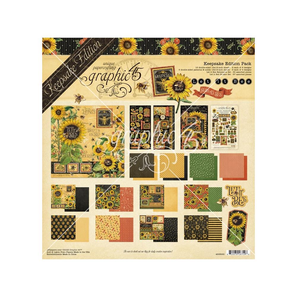 Graphic 45 - Keepsake Edition Pack - Let It Bee
