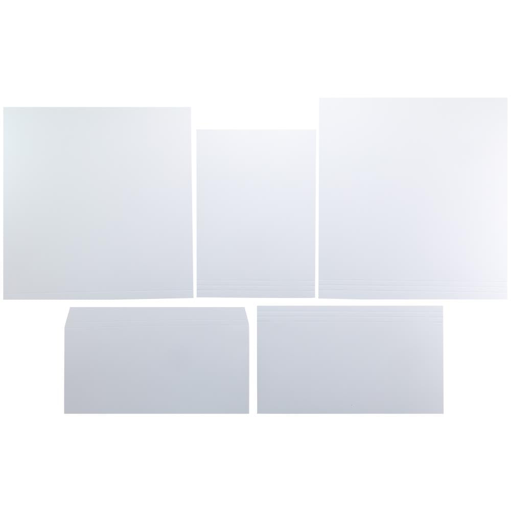 49 And Market Create-An-Album Foundation Inserts 12x12 - White
