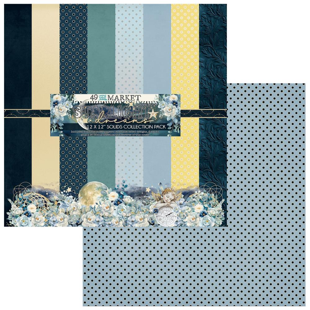 49 And Market Collection Pack 12X12 - Starlight Dreams Solids