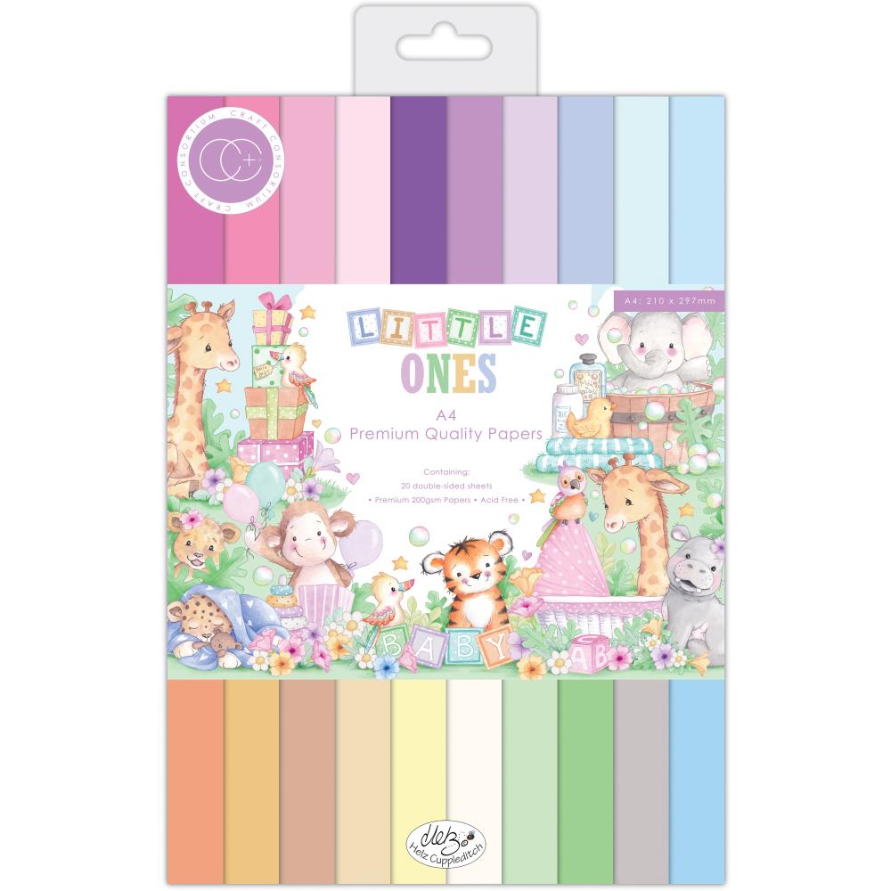 Craft Consortium Premium Paper Pad A4 10/Pkg - Little Ones