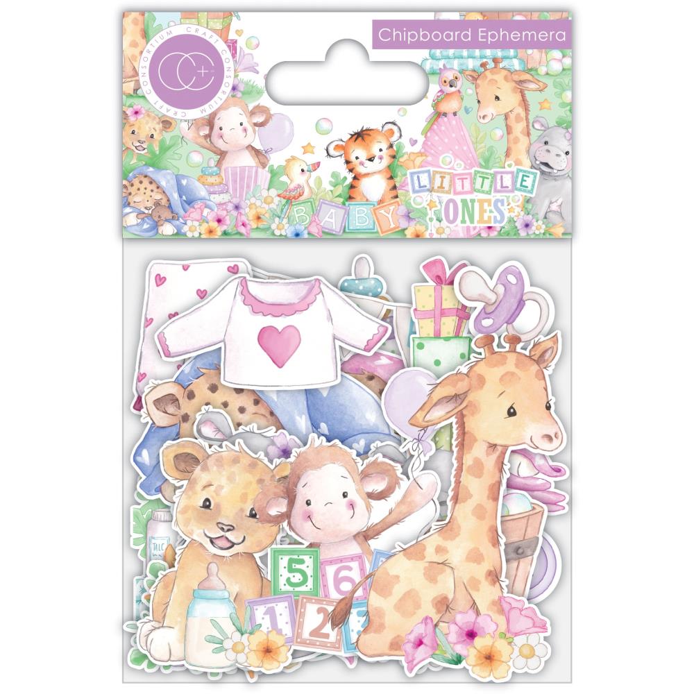 Craft Consortium Chipboard Ephemera - Little Ones