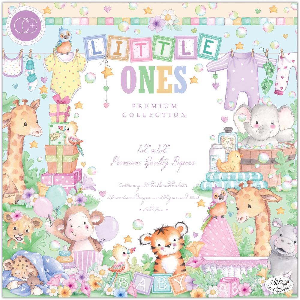 Craft Consortium Double-Sided Paper Pad 12X12 - Little Ones