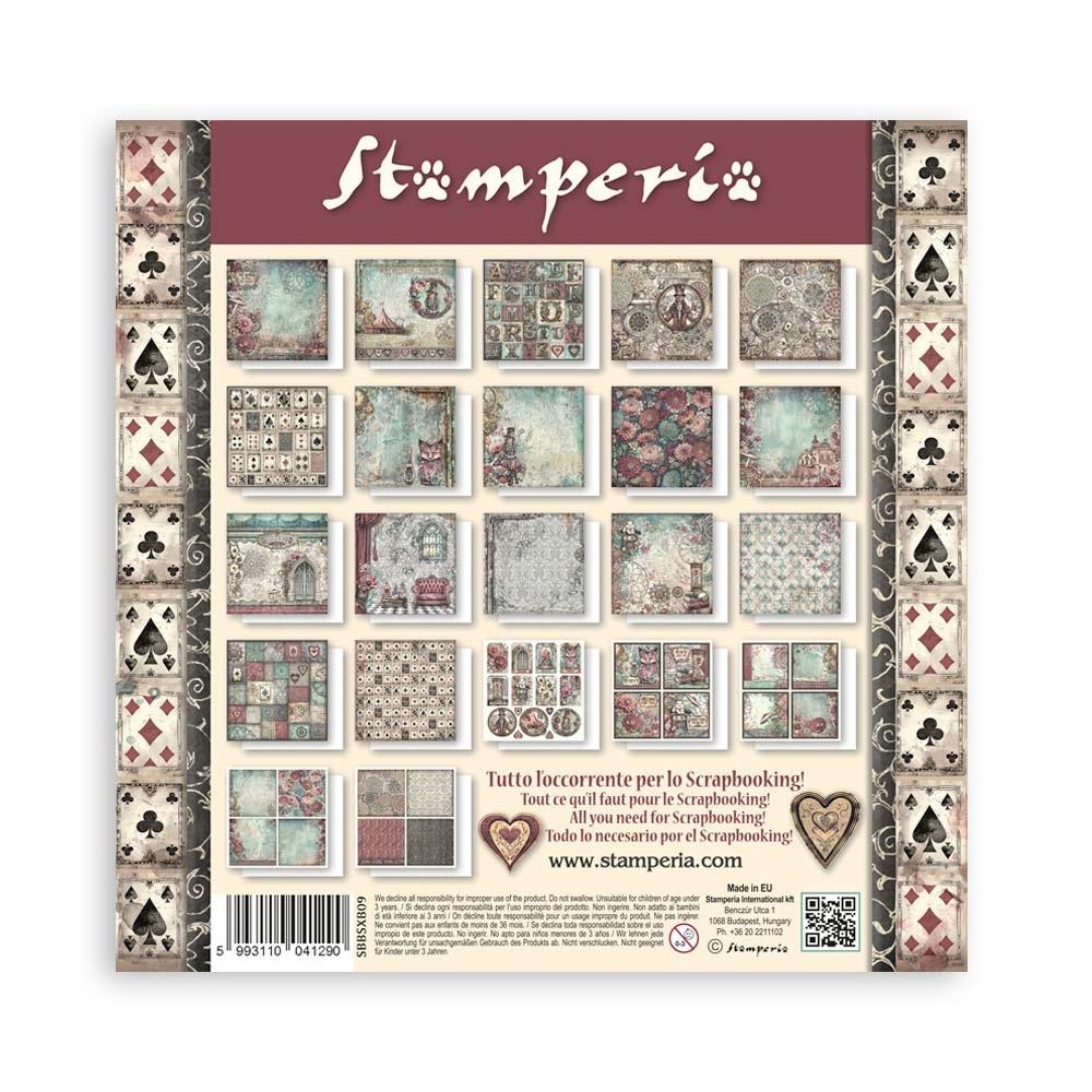 Stamperia Single-Sided Paper Pad 8x8 - Master of Magic