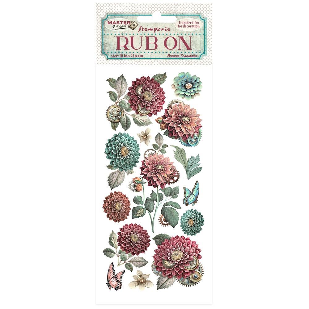 Stamperia Rub-On - Master of Magic Peony