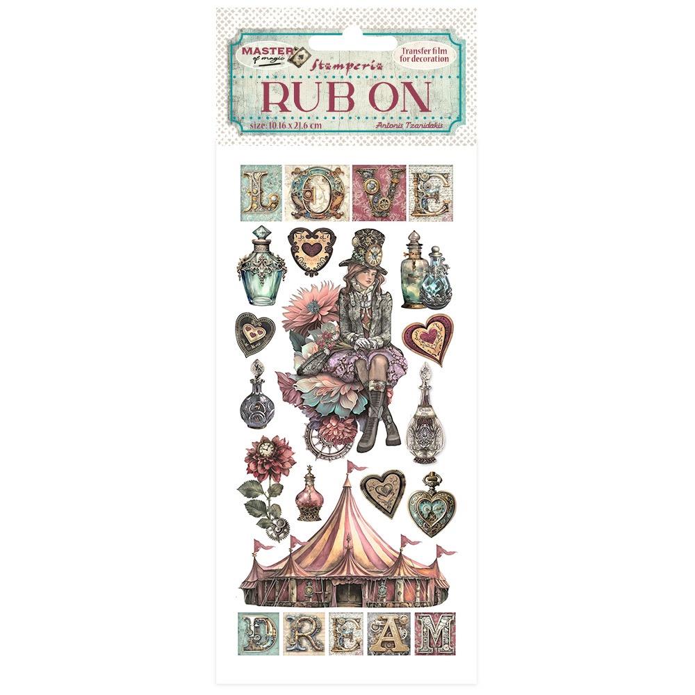 Stamperia Rub-On - Master of Magic Circus