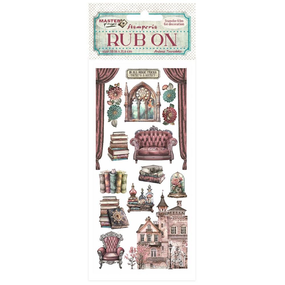 Stamperia Rub-On - Master of Magic House Furnishings