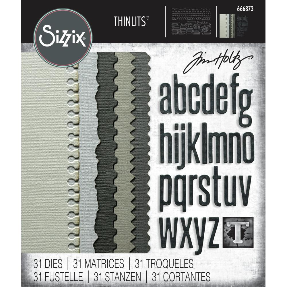 Sizzix Thinlits Dies By Tim Holtz - Vault Edges