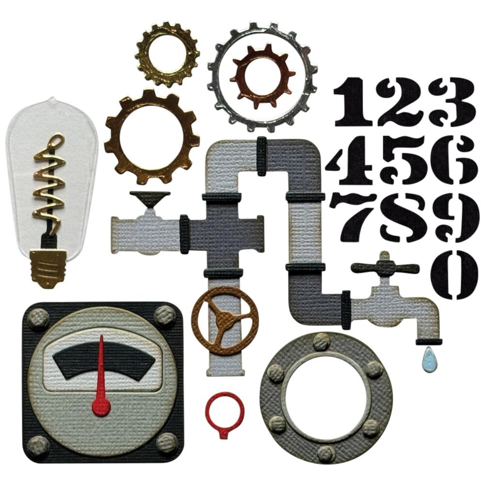 Sizzix Thinlits Dies By Tim Holtz - Vault Industrial