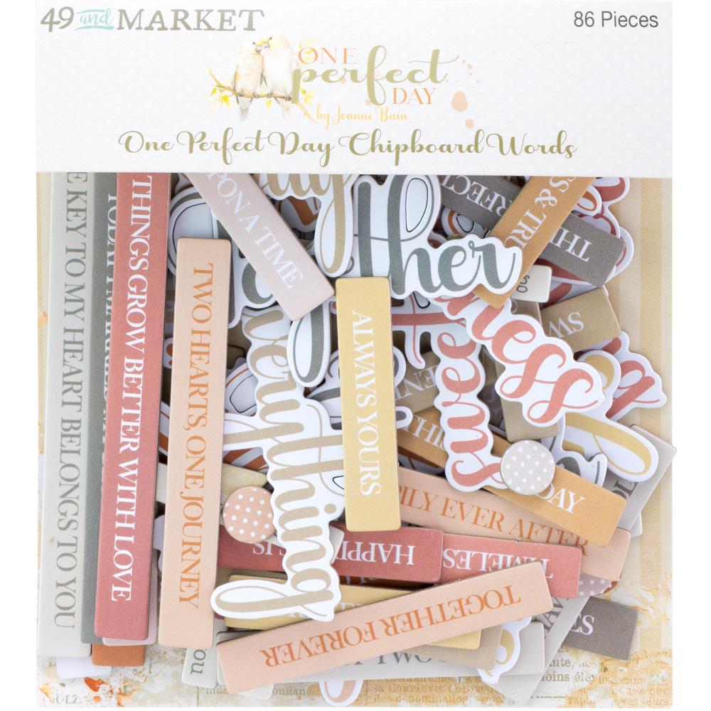 49 And Market Chipboard Set - One Perfect Day