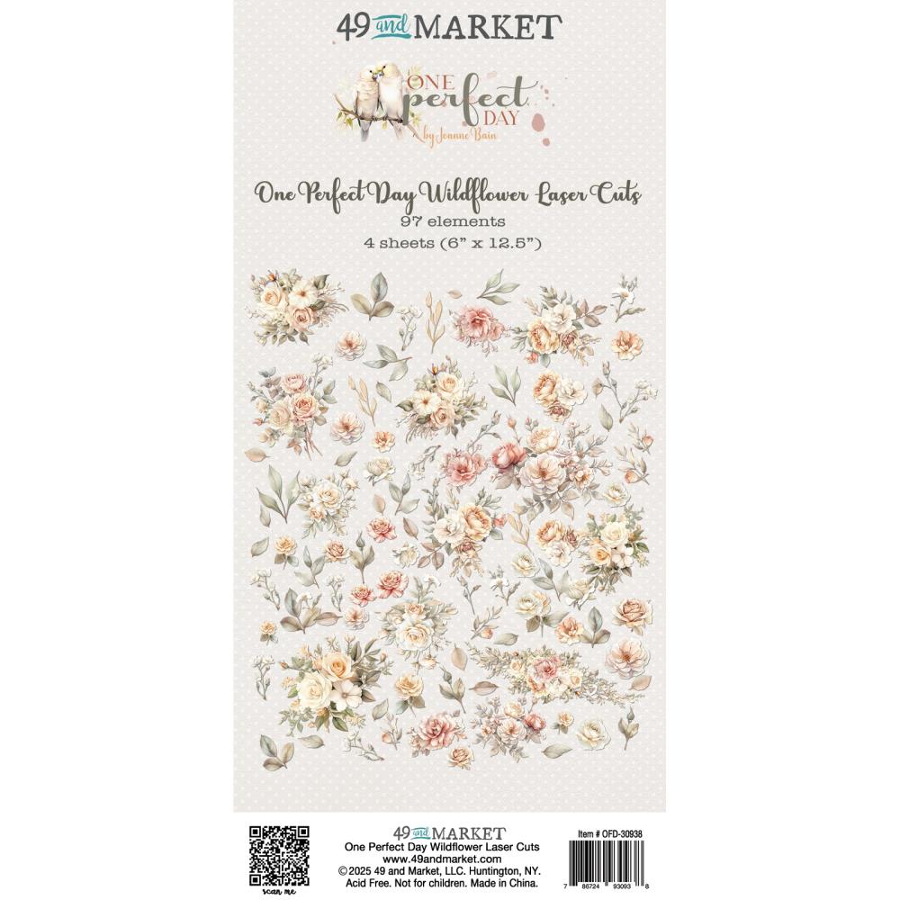 49 And Market Laser Cut Outs - One Perfect Day Wildflowers