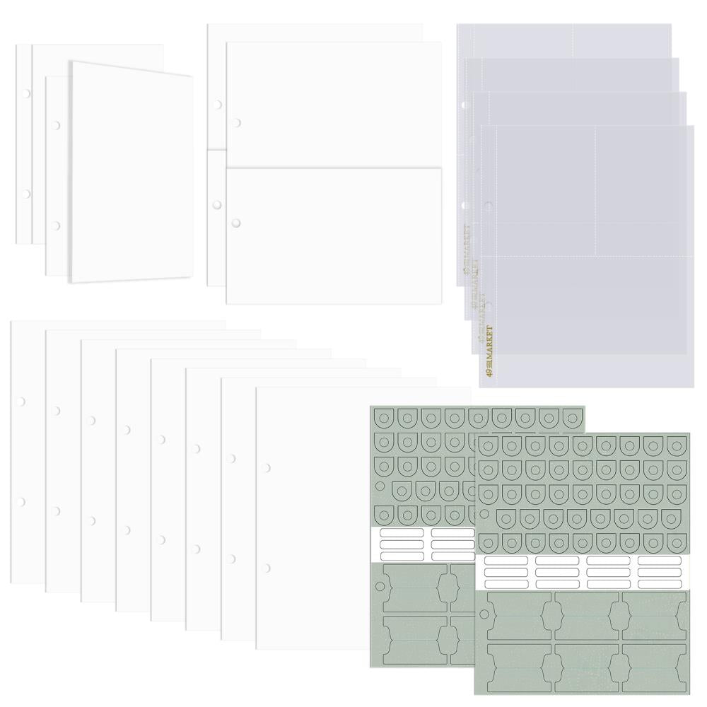 49 and Market Foundations 8.5 x 9 Binder - Wanderlust Explorer